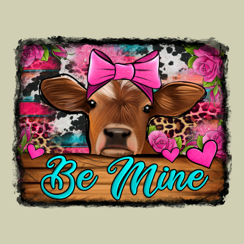Be Mine Valentine's Day Cow Heavy Core Tee by Jasminsmagicworld | Teevron