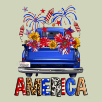 Western Fourth Of July America Truck Heavyweight Hoodie | Teevron