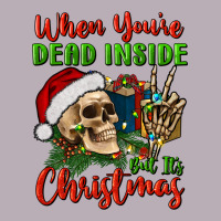 When You’re Dead Inside But It's Christmas Vintage Tee | Teevron