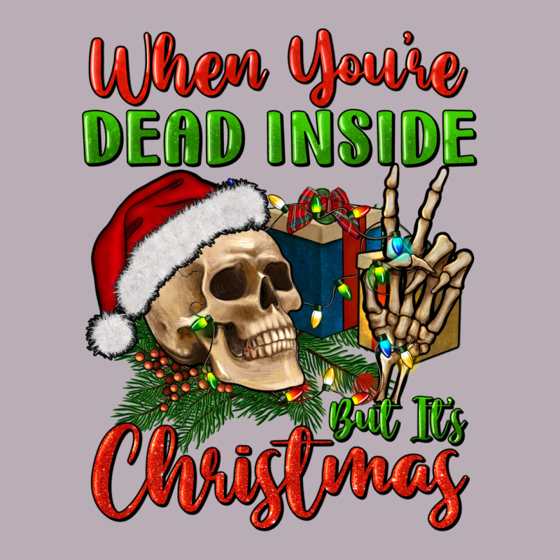 When You’re Dead Inside But It's Christmas Vintage Tee by BundleAndBundleShop | Teevron