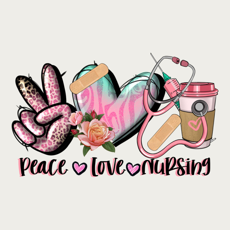 Peace Love Nursing Zipper Hoodie by CowGirlArtShop | Teevron