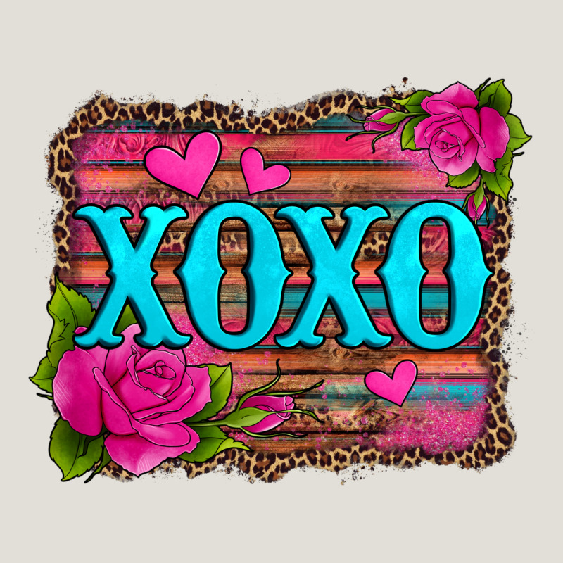 Xoxo Valentine's Day Pink Roses And Hearts Heavy Core Tee by Jasminsmagicworld | Teevron