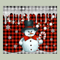Christmas Snowman Tumbler Ladies Tee | Teevron