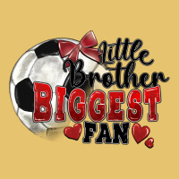 Little Brother Biggest Fan Soccer Premium Sweatshirt | Teevron