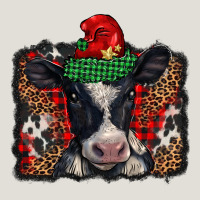 Christmas Black And White Baby Cow Heavy Core Tee | Teevron