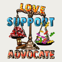 Love Support Advocate Zipper Hoodie | Teevron