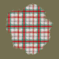 Christmas Tartan Patch Vintage Hoodie | Teevron