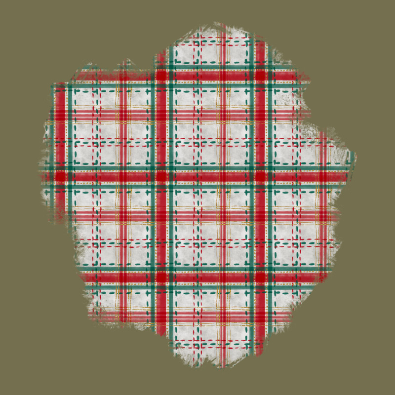 Christmas Tartan Patch Vintage Hoodie by BundleAndBundleShop | Teevron