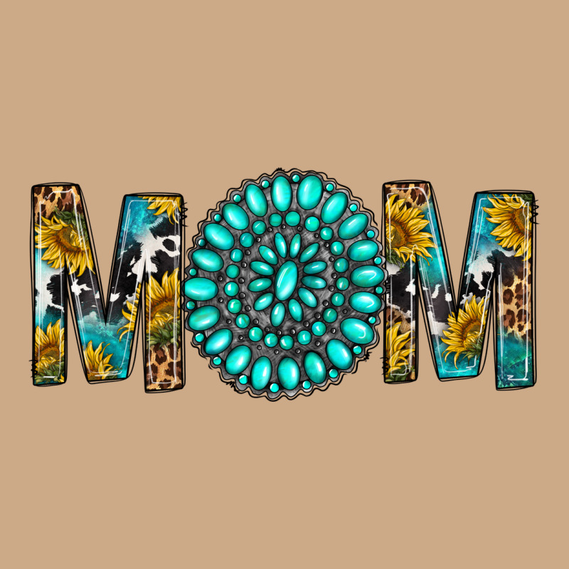 Western Mom With Turquoise Gemstone Vintage Hoodie by BundleAndBundleShop | Teevron