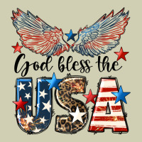 Western God Bless The Usa Heavy Core Tee | Teevron