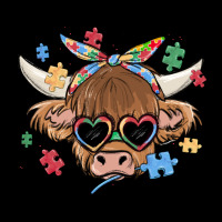 Autism Awareness Cow Premium Tee | Teevron