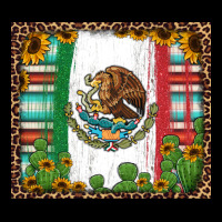 Mexican Flag Background With Cactus And Sunflower Tumbler Ladies Tee | Teevron