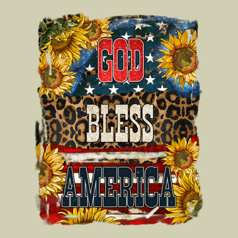 Western God Bless America Heavy Core Tee by LillyAllenDesigns | Teevron