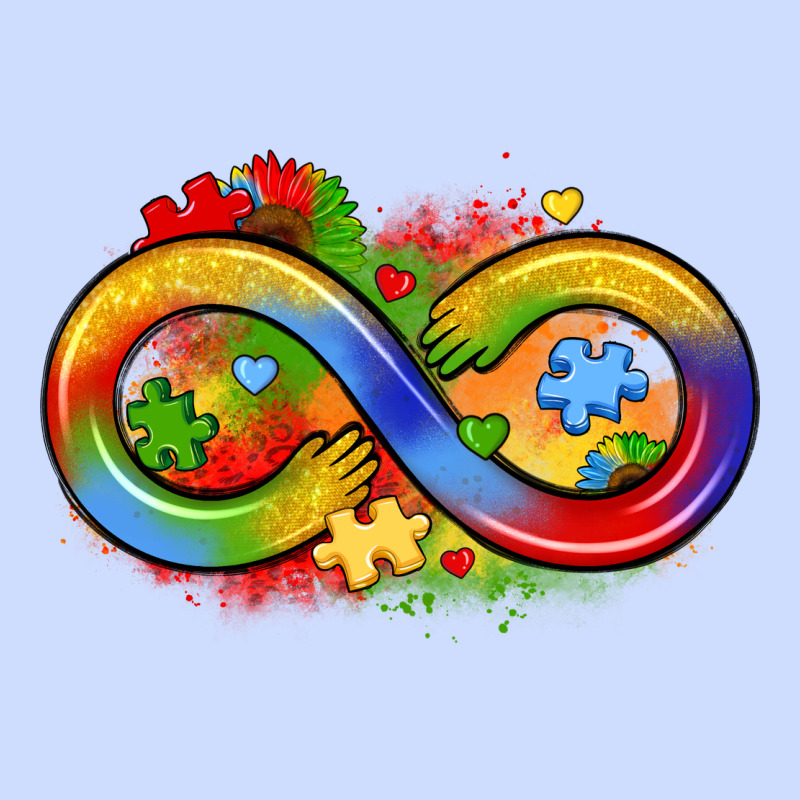 Infinity Symbol Autism Urban Heavy Tee by LillyAllenDesigns | Teevron