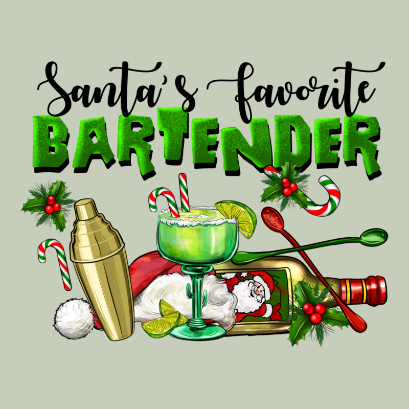 Santa's Favorite Bartender Classic Tee by LillyAllenDesigns | Teevron