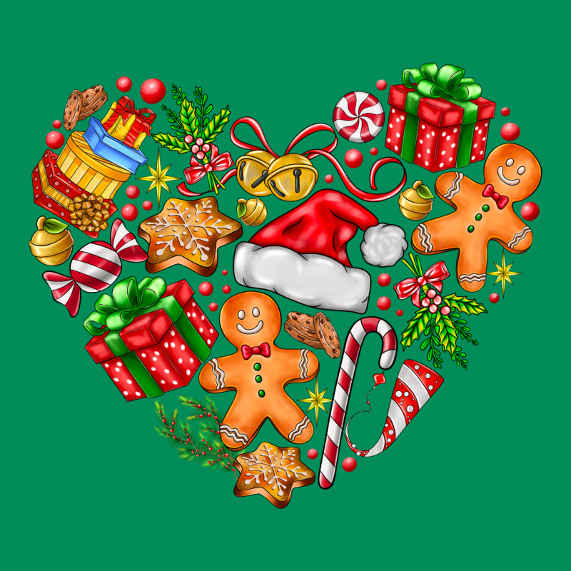 Love Christmas  Heart Urban Hoodie by CowhideDigitalArt | Teevron