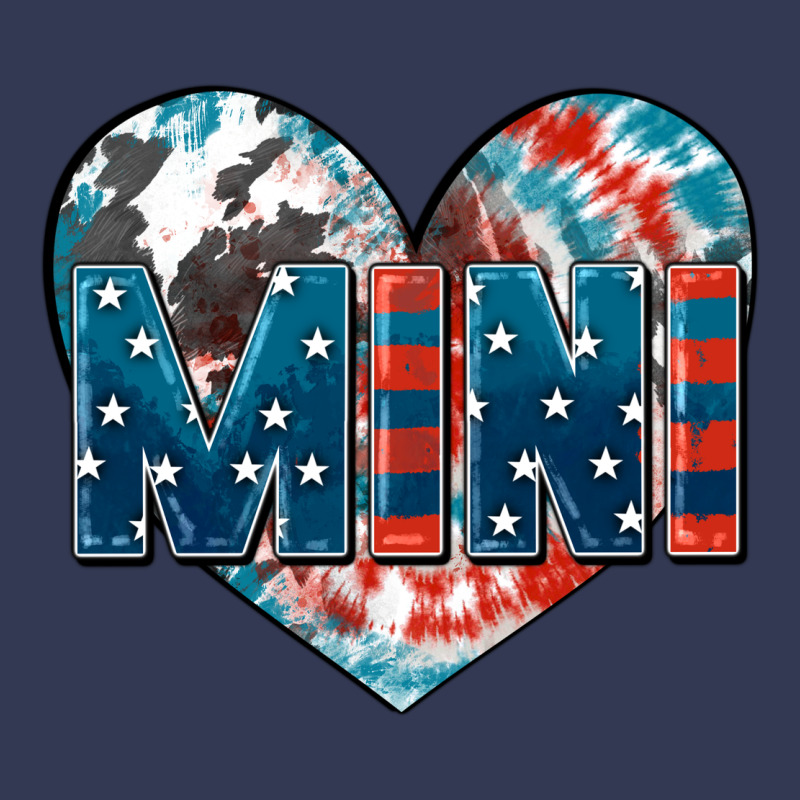 American Mini Heart 4th Of July Heavyweight Hoodie by FaDigitalArtStudio | Teevron