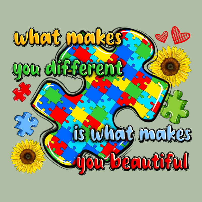 What Makes You Different Is What Makes  You Beauti Urban Heavy Tee by LillyAllenDesigns | Teevron