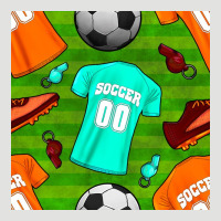 Soccer Ball Uniform And Shoes Seamless Pattern Classic Tee | Teevron