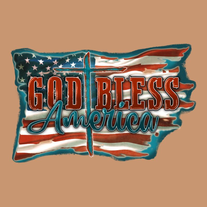 God Bless America Heavyweight Hoodie by FaDigitalArtStudio | Teevron