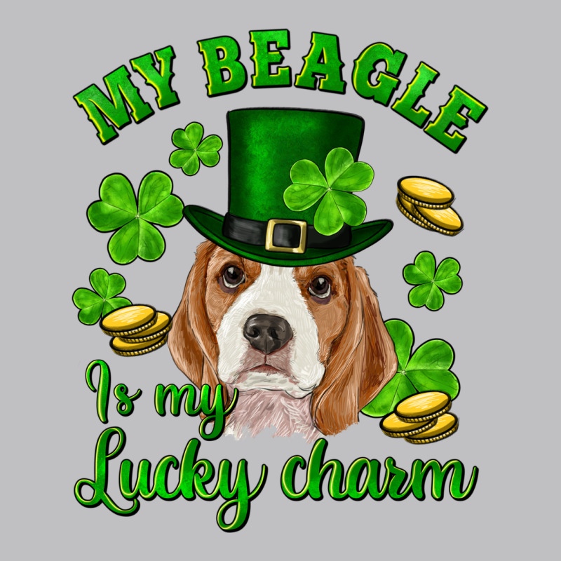 St.patricks Day My Beagle Is My Lucky Charm Long Sleeve Tee by RanaPortraitStore | Teevron