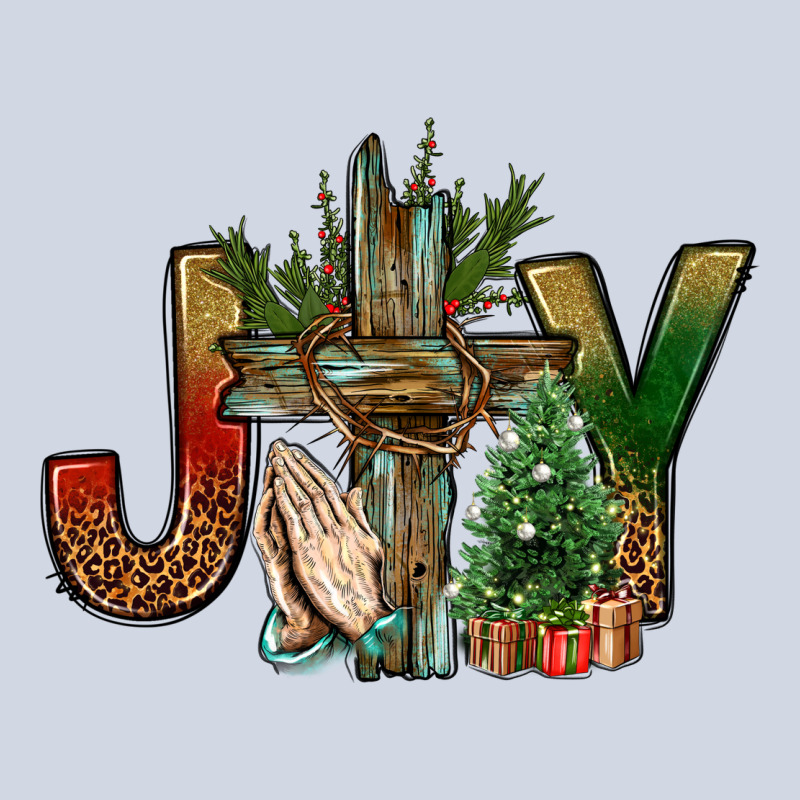 Joy Christmas With Cross Bbs Premium Sweatshirt by BundleAndBundleShop | Teevron