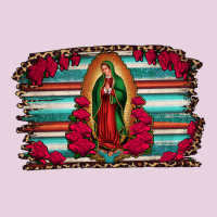 Lady Of Guadalupe Serape And Roses Ladies Tee | Teevron