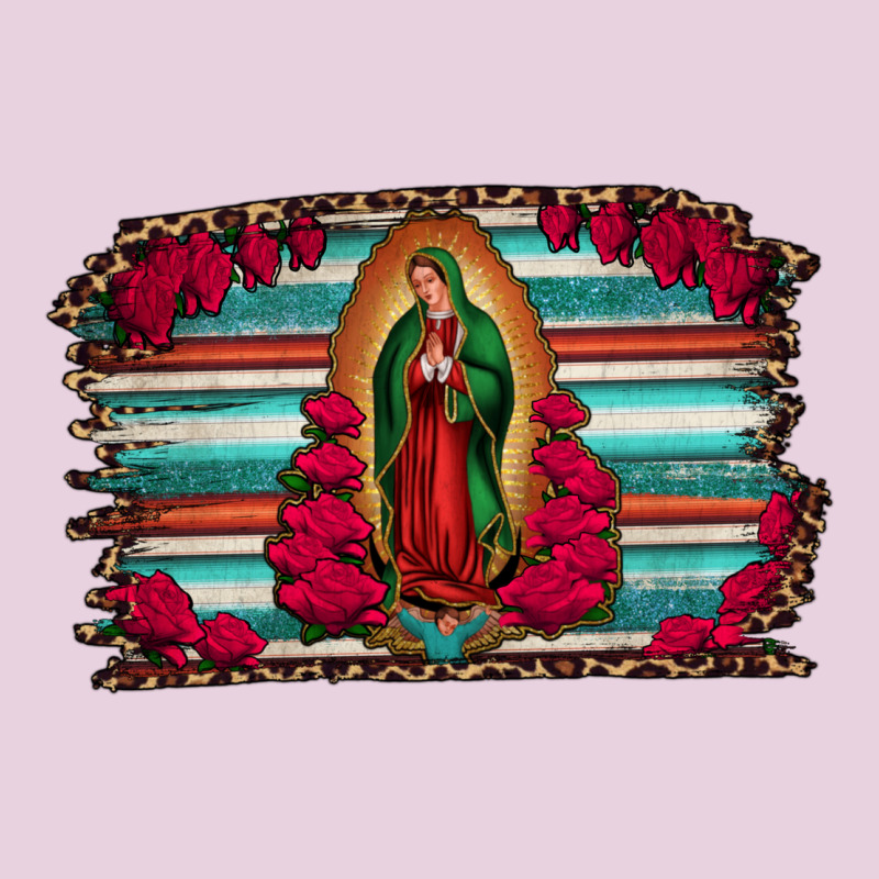 Lady Of Guadalupe Serape And Roses Ladies Tee by Jasminsmagicworld | Teevron