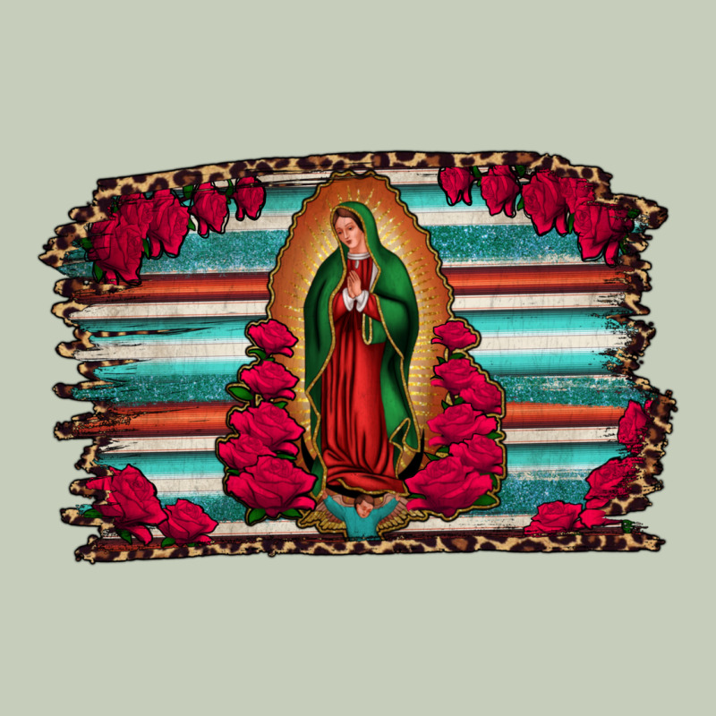 Lady Of Guadalupe Serape And Roses Ladies Tee by Jasminsmagicworld | Teevron