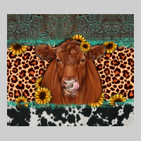Red Angus Leopard Premium Tee | Teevron