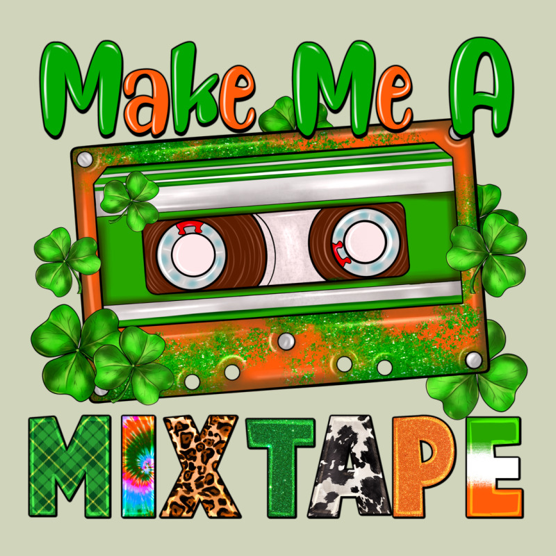 St. Patrick's Day Make Me A Mixtape Heavyweight Hoodie by FaDigitalArtStudio | Teevron