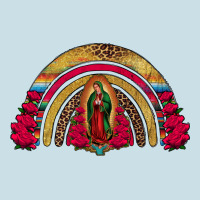 Lady Of Guadalupe Rainbow Ladies Tee | Teevron