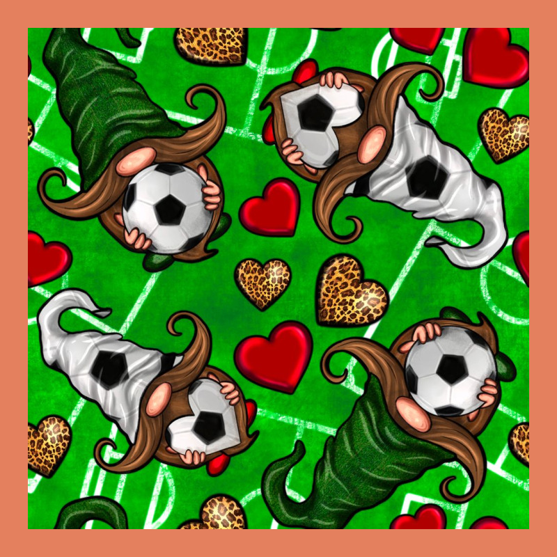 Soccer Gnomes And Hearts Seamless Pattern Classic Tee by BundleAndBundleShop | Teevron