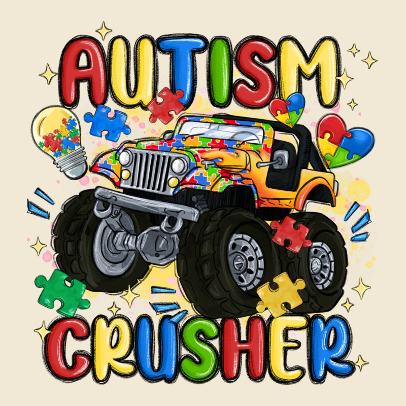 Autism Crusher Premium Tee by MaliasSmallBusiness | Teevron