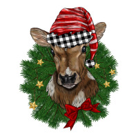 christmas wreath baby calf | Teevron