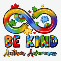 Be Kind Autism Awareness Infinity Symbol Urban Heavy Tee | Teevron