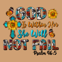 God Is Within Her She Will Not Fail Vintage Tee | Teevron