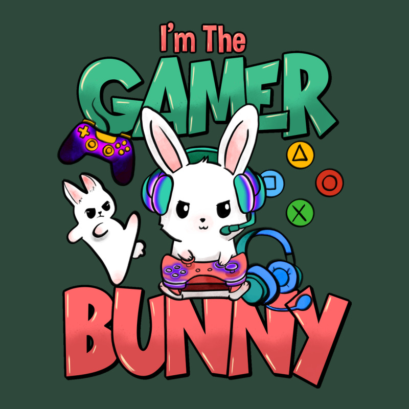 I'm The Game Bunny Easter Day Zipper Hoodie by HowdyJamesFarm | Teevron