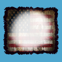America Wood Flag With Bbeach Effect Premium Hoodie | Teevron