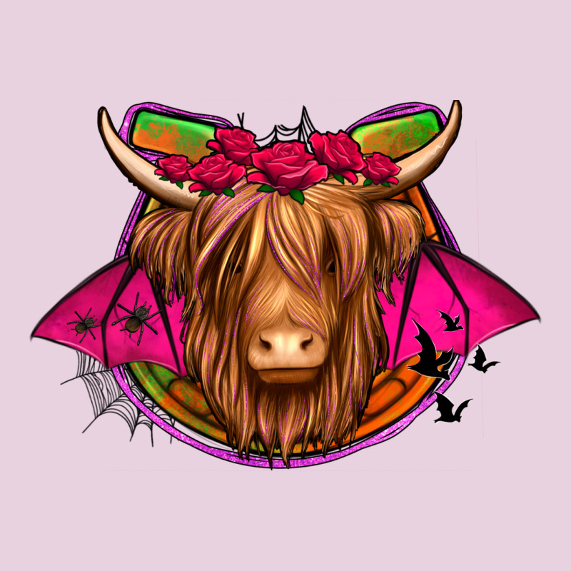 Halloween Highland Cow Horseshoe Ladies Tee by Jasminsmagicworld | Teevron