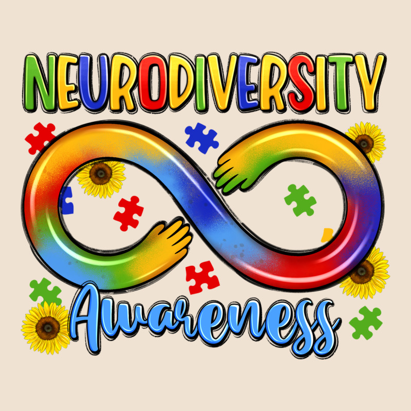 Neurodiversity Awareness Urban Heavy Tee by LillyAllenDesigns | Teevron