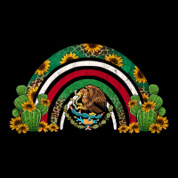 Mexican Flag Cactus And Sunflowers Rainbow Ladies Tee | Teevron