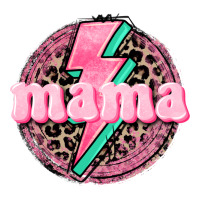 Mama Leopard Background Mother's Day Zipper Hoodie | Teevron