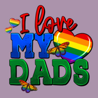 I Love My Dads Heavyweight Hoodie | Teevron