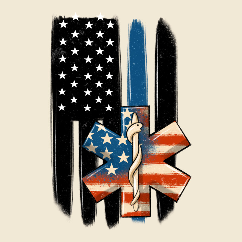Ems American Flag Premium Tee by MaliasSmallBusiness | Teevron