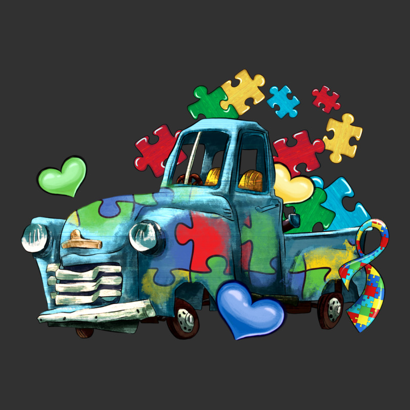 Autism Truck Urban Heavy Tee by LillyAllenDesigns | Teevron