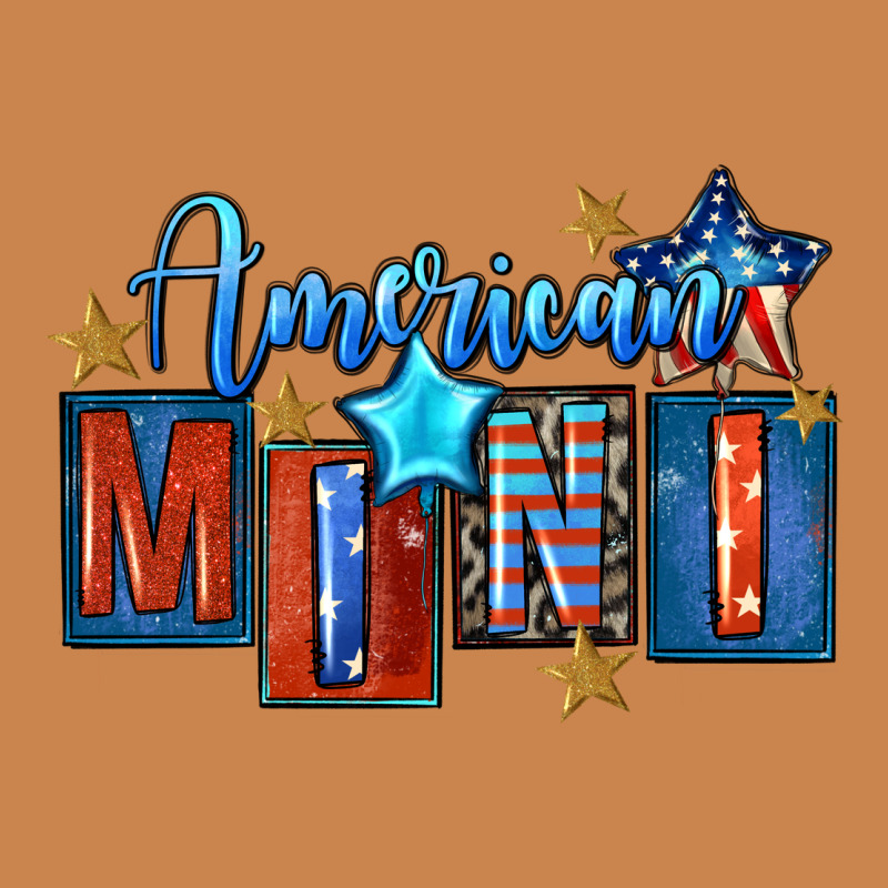 American Mini 4th Of July Heavyweight Hoodie by FaDigitalArtStudio | Teevron
