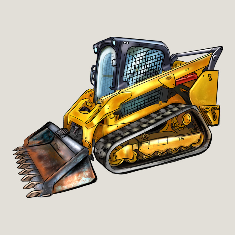 Compact Track Loader Heavy Core Tee by LillyAllenDesigns | Teevron