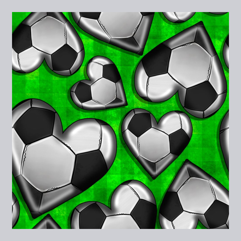 Soccer Hearts Seamless Pattern Classic Tee by BundleAndBundleShop | Teevron