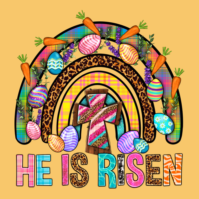 He Is Risen Rainbow Vintage Hoodie by BundleAndBundleShop | Teevron